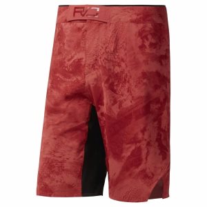 Reebok Combat Prime MMA Kurze Hose Herren - Rot - DE 150-ORF